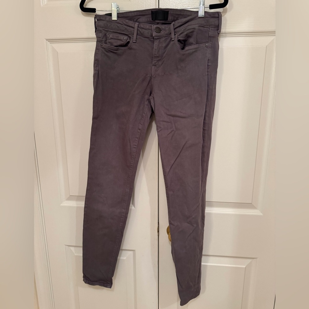 Vince Charcoal Denim Riley Leggings, size 29